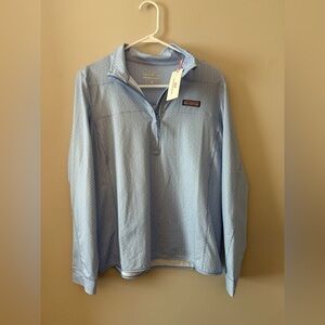 NWT- Vineyard Vines the Shep shirt 1/2 zip.